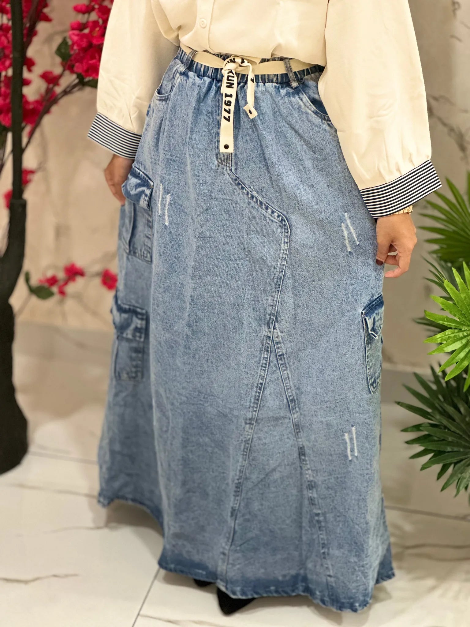 Denim Skirt