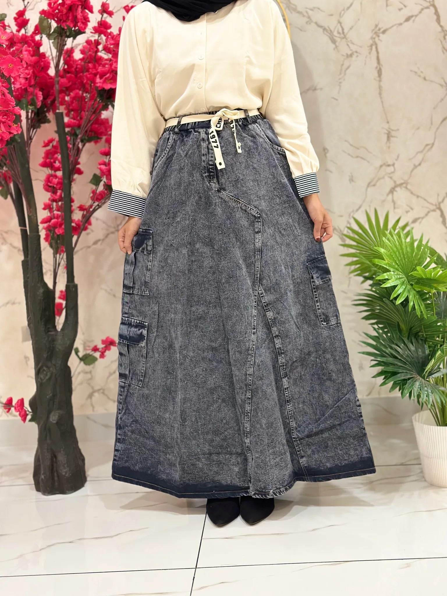 Denim Skirt