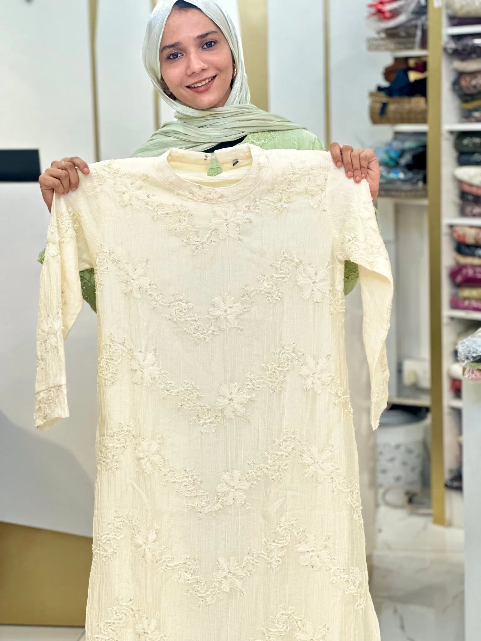 Sequin Embroidered Gown SEG5