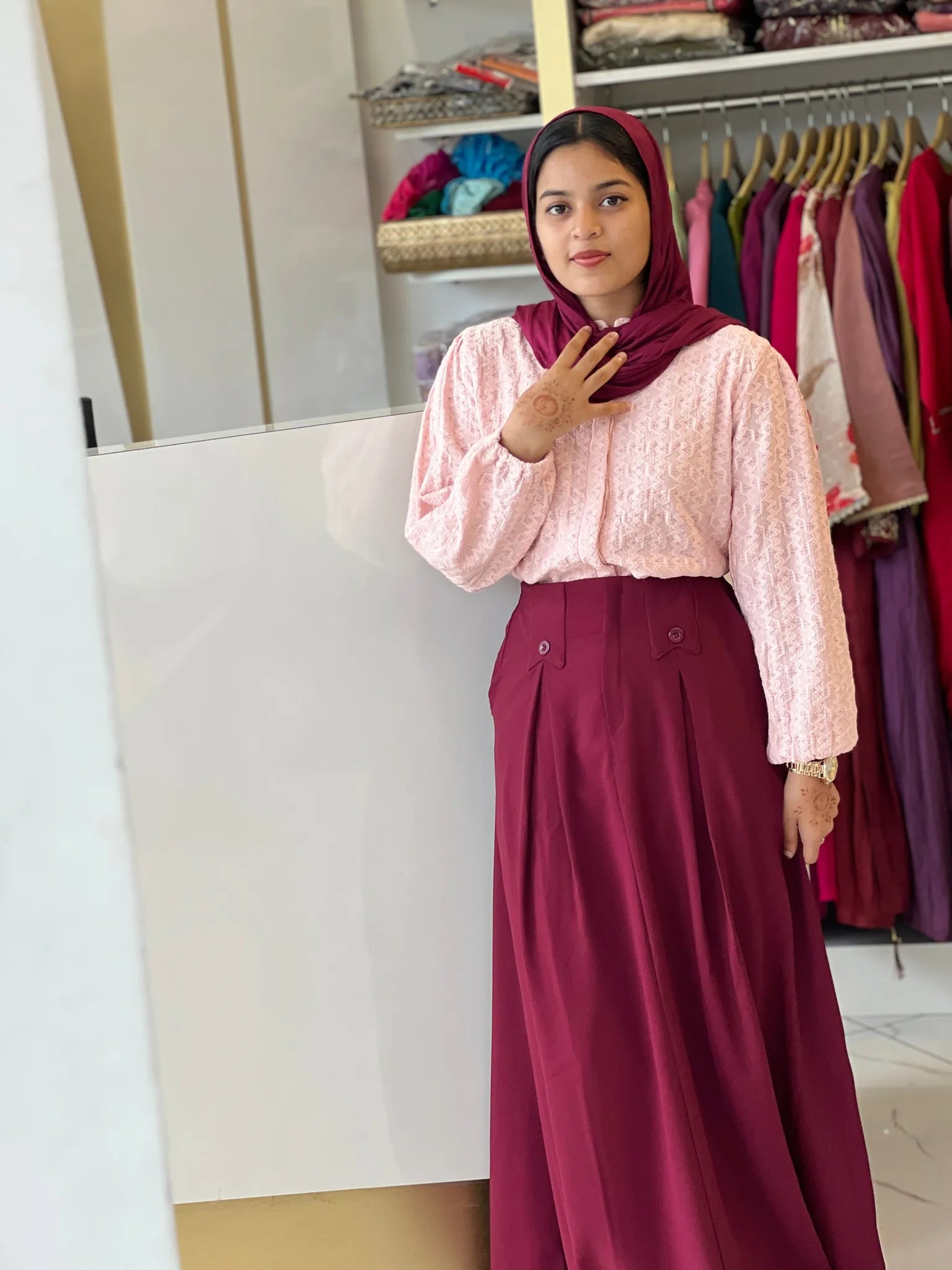 Korean Sets skirt and top set