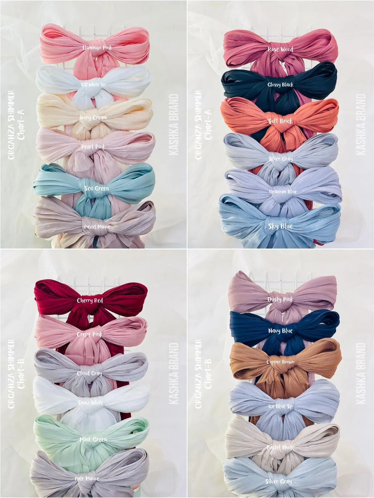 Hijabs organza