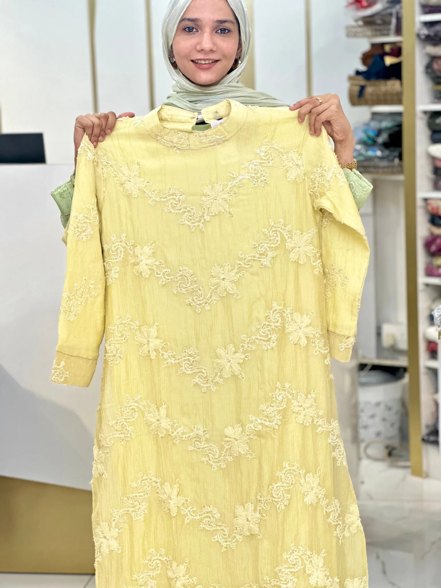 Sequin Embroidered Gown SEG5