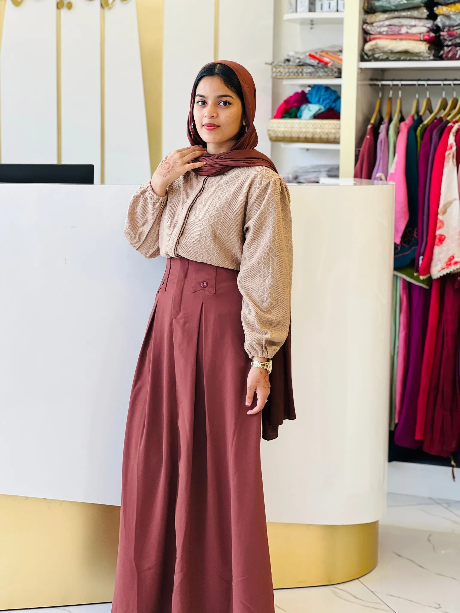 Korean Sets skirt and top set