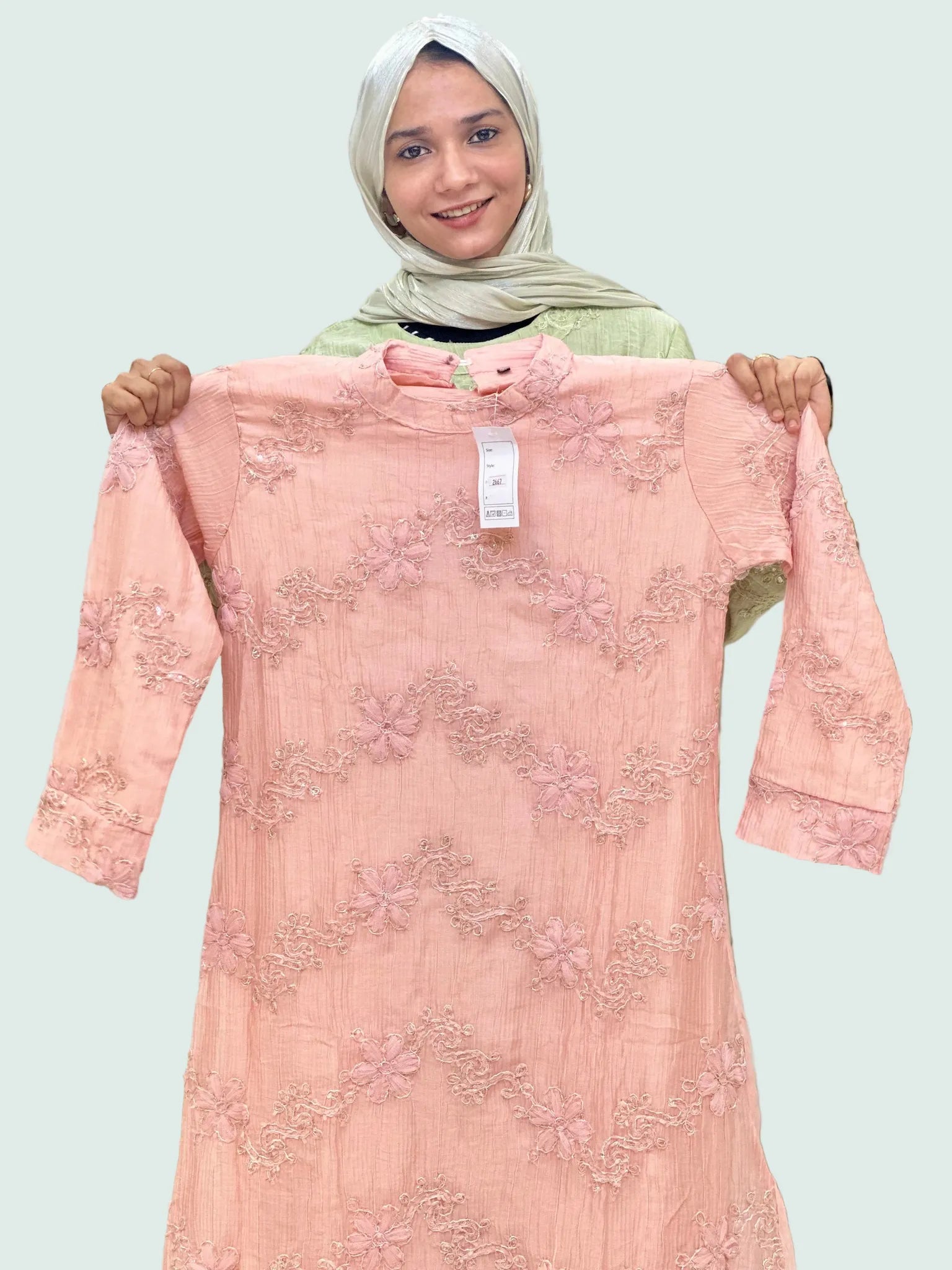 Sequin Embroidered Gown SEG5