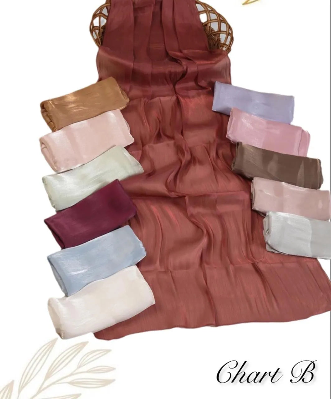 Hijabs organza