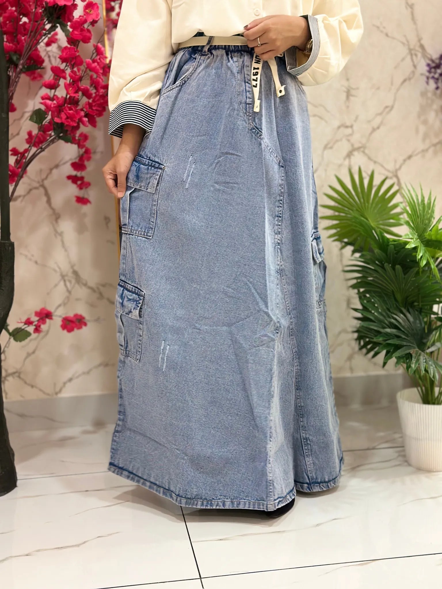 Denim Skirt