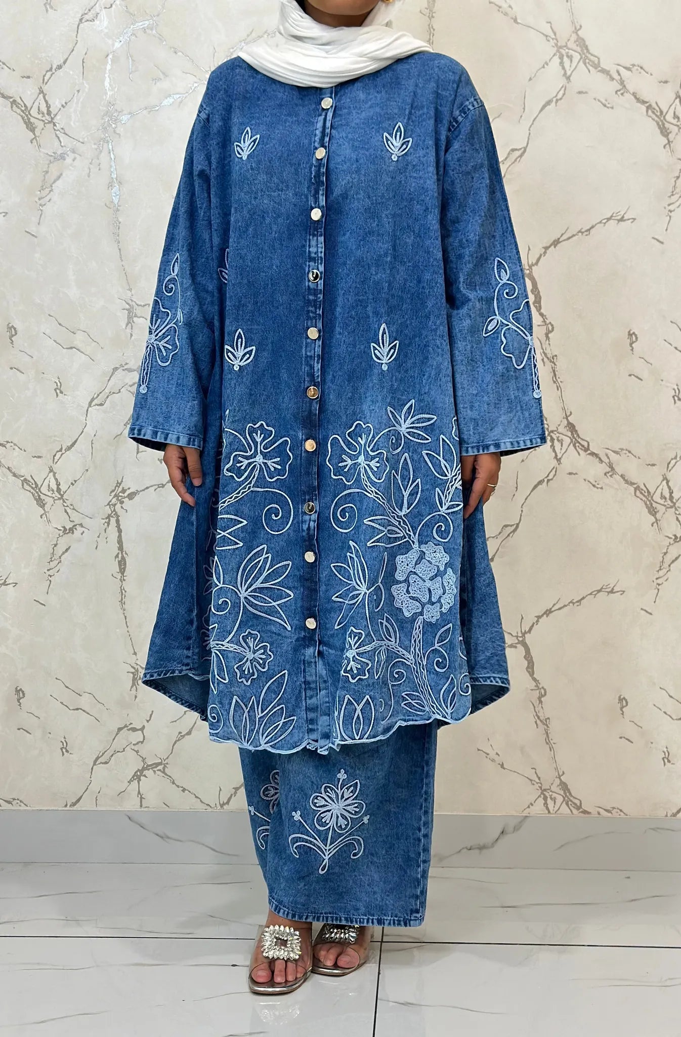 DENIM LONG CO-ORDS MDLCC