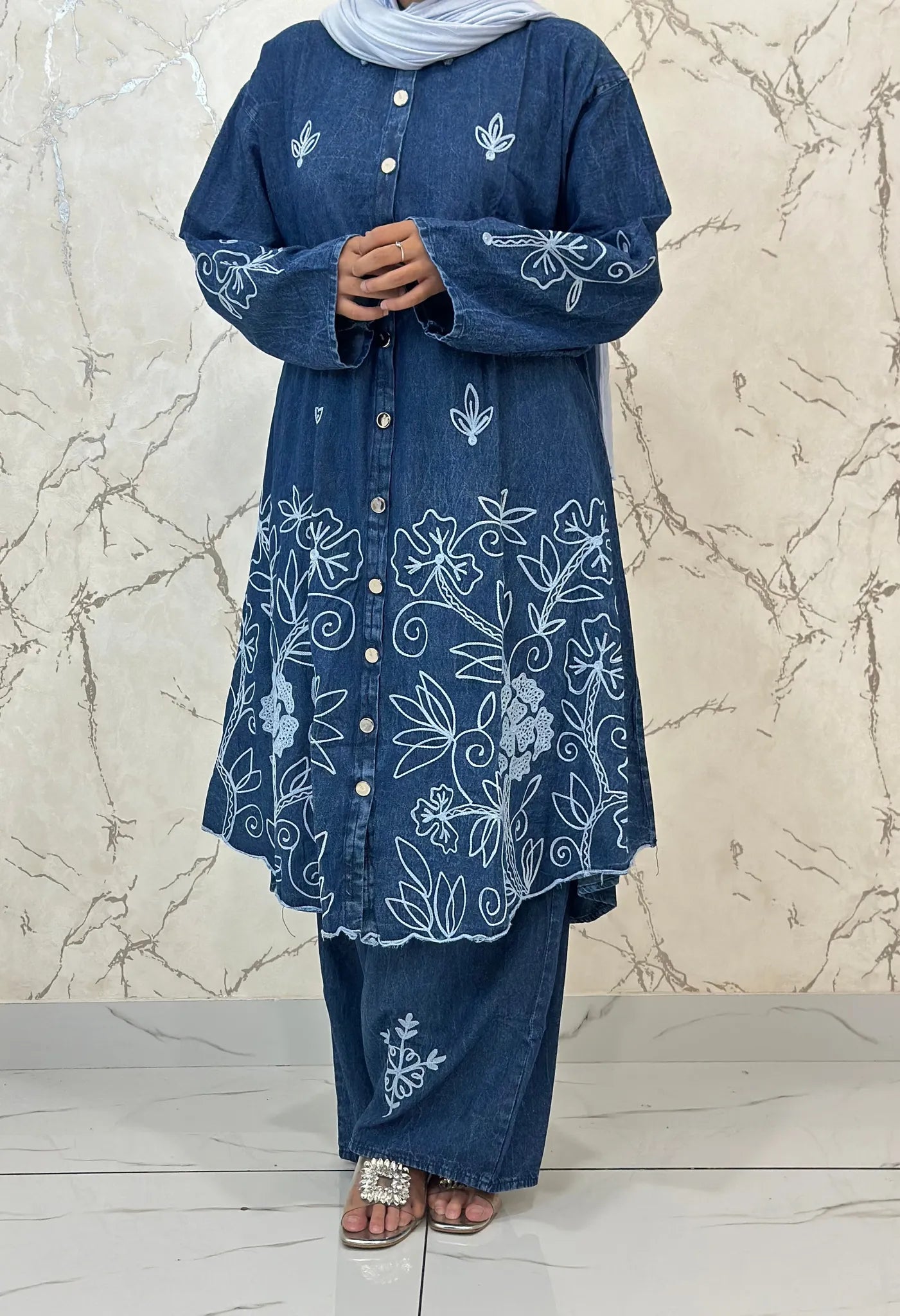 DENIM LONG CO-ORDS MDLCC