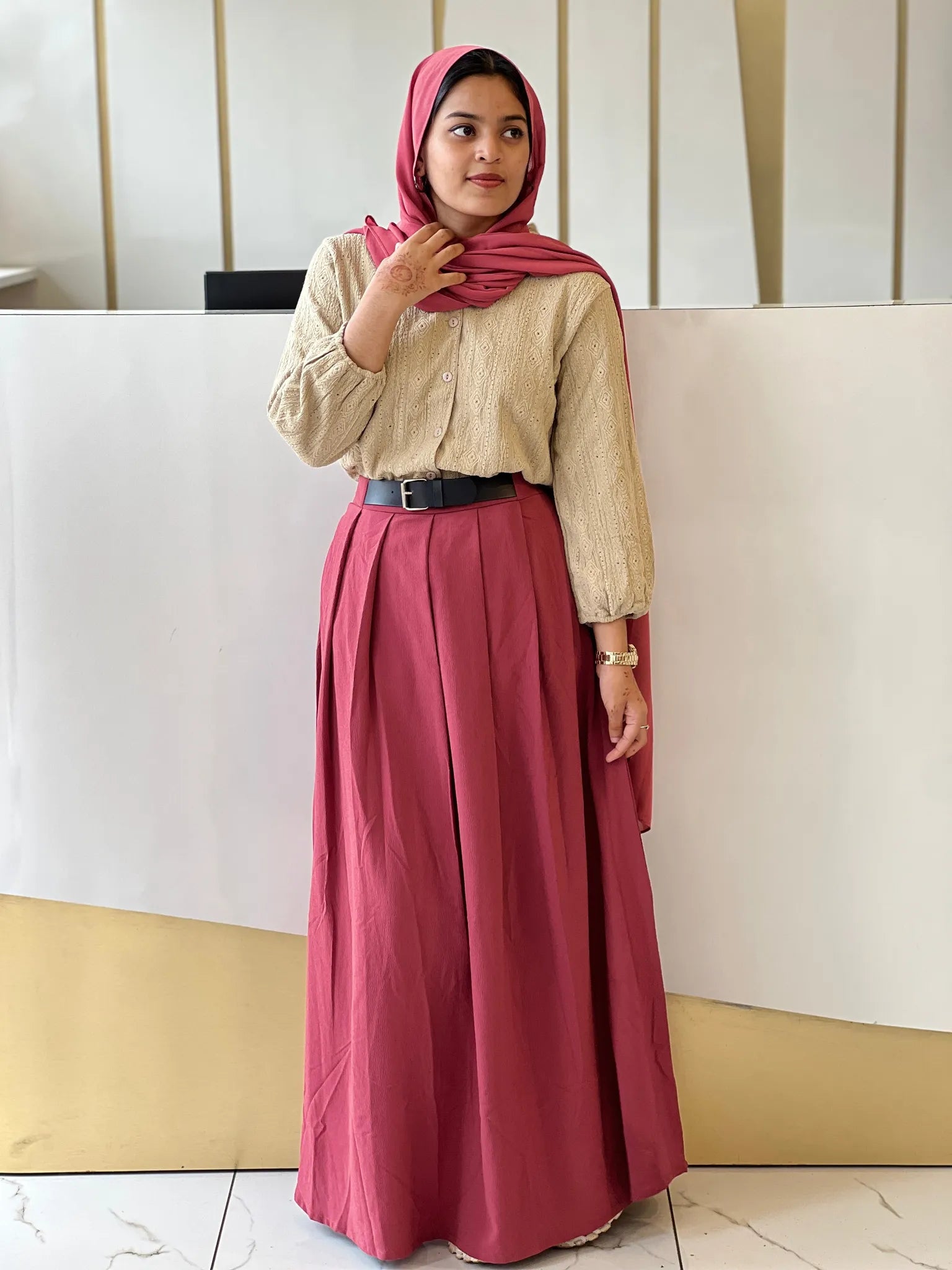 Korean Sets skirt and top set