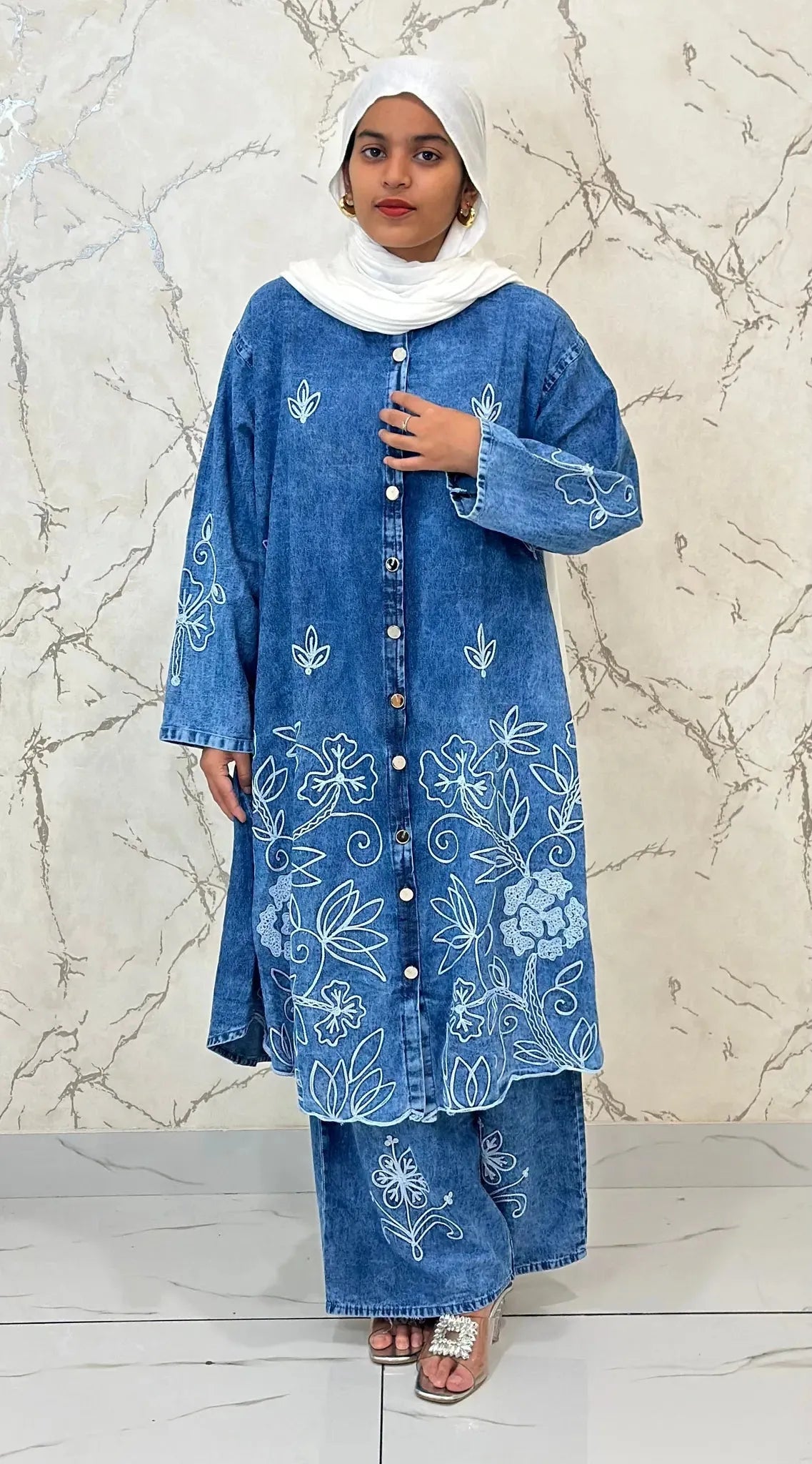 DENIM LONG CO-ORDS MDLCC