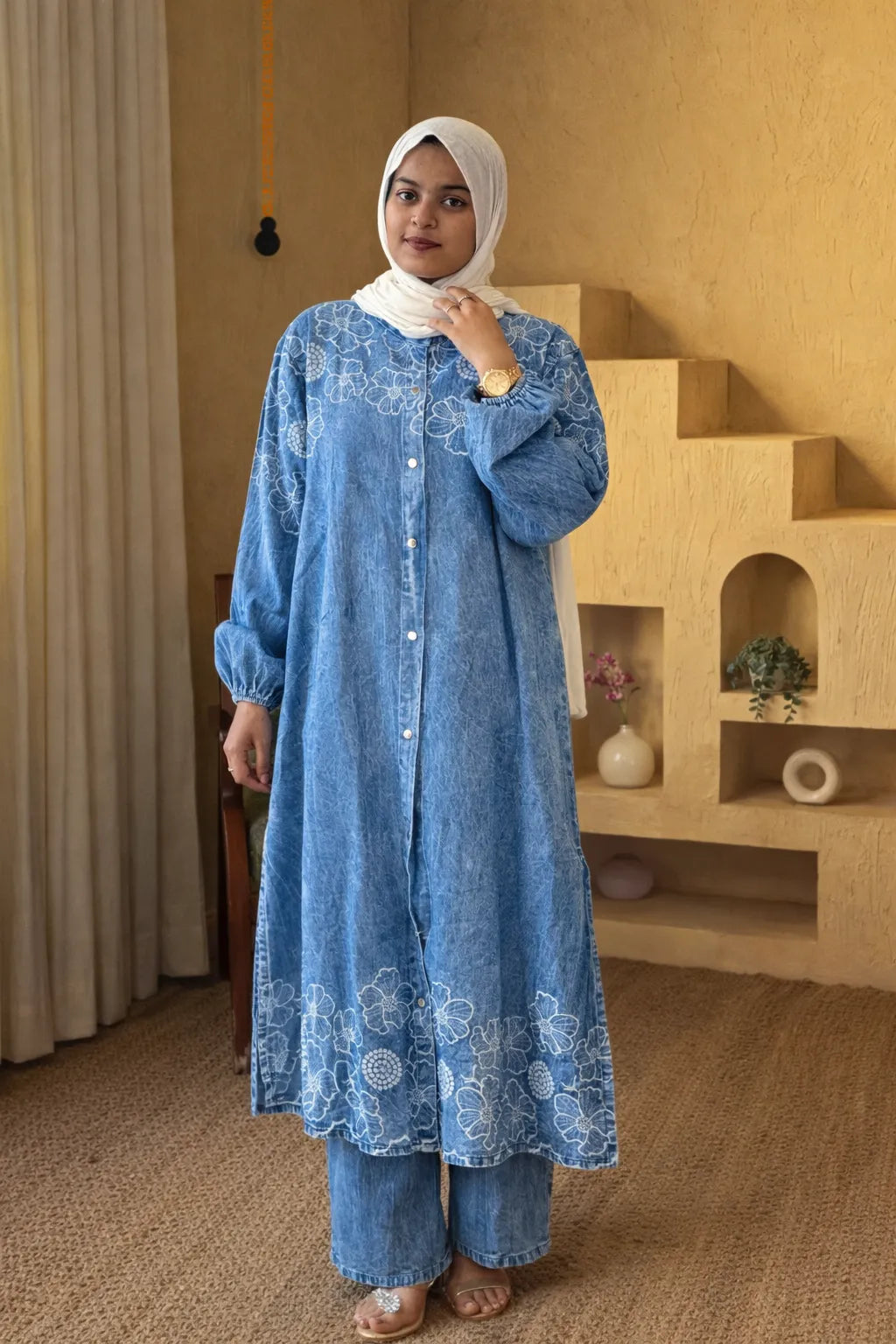 Denim Long Codset with Baggy Pants – XXL DLCXXL