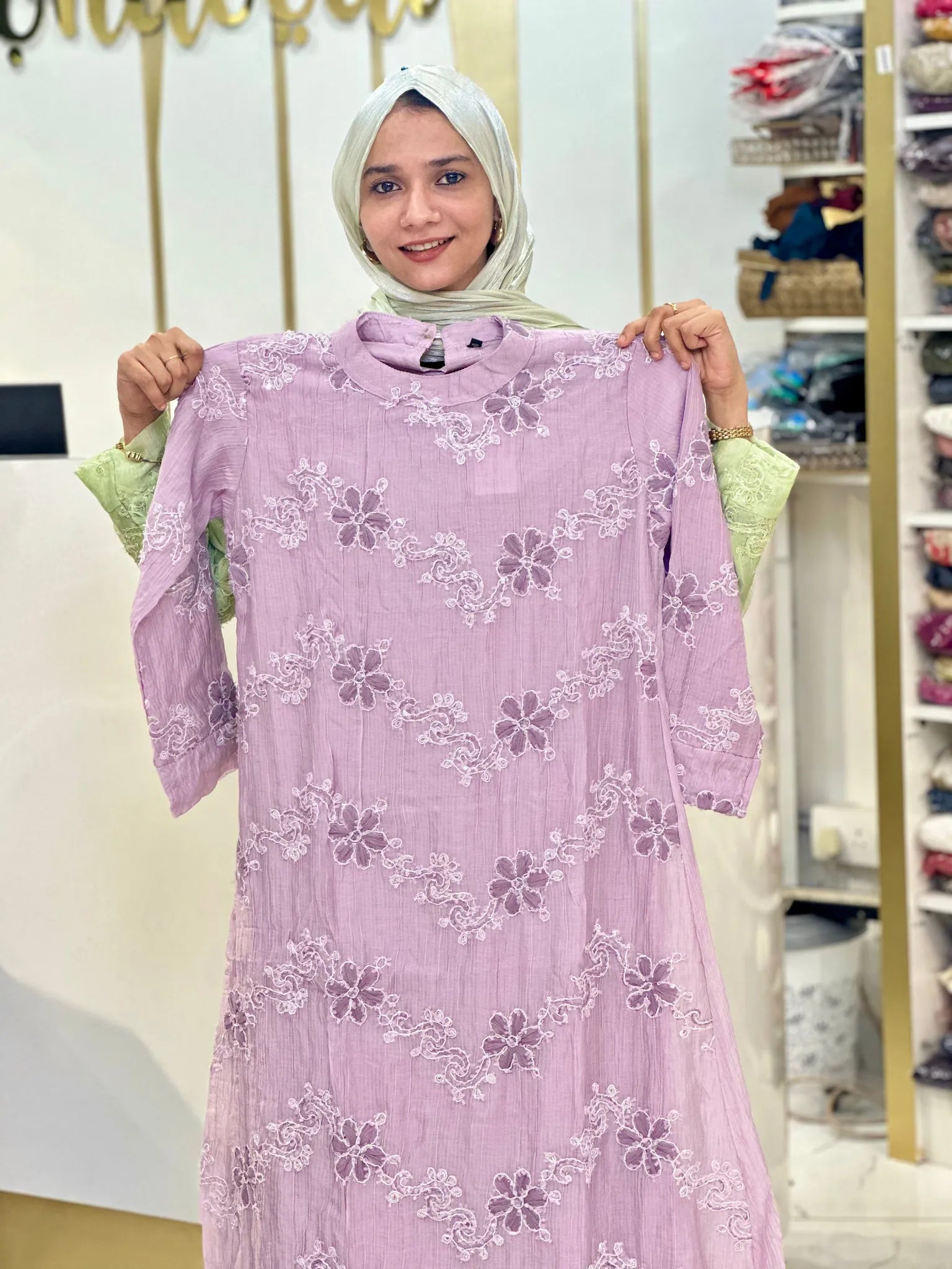 Sequin Embroidered Gown SEG5