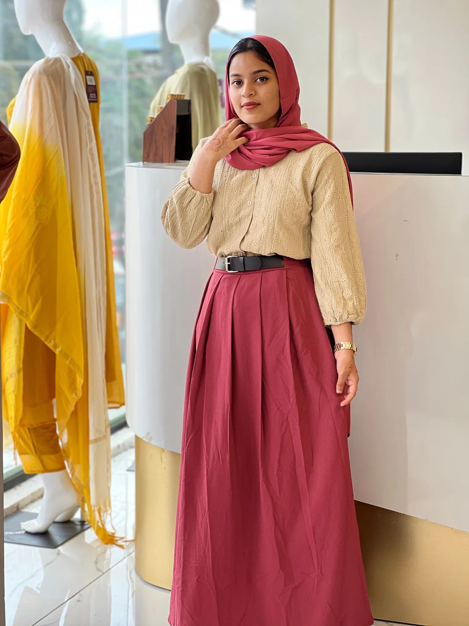 Korean Sets skirt and top set