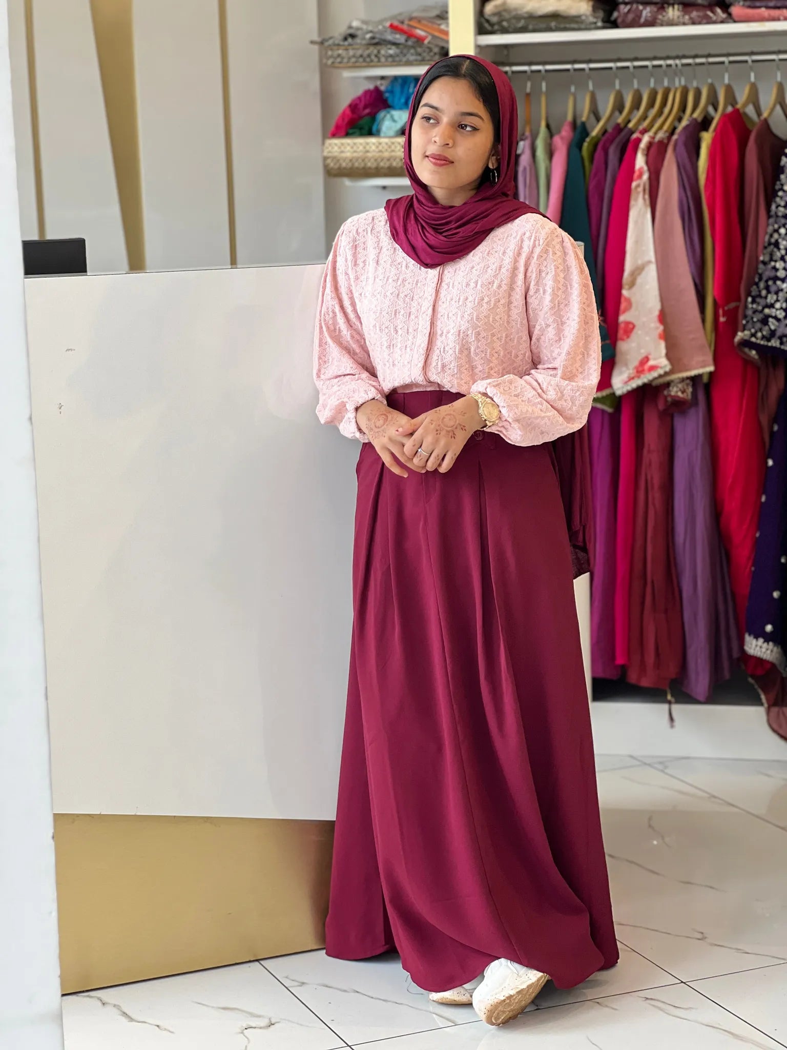 Korean Sets skirt and top set