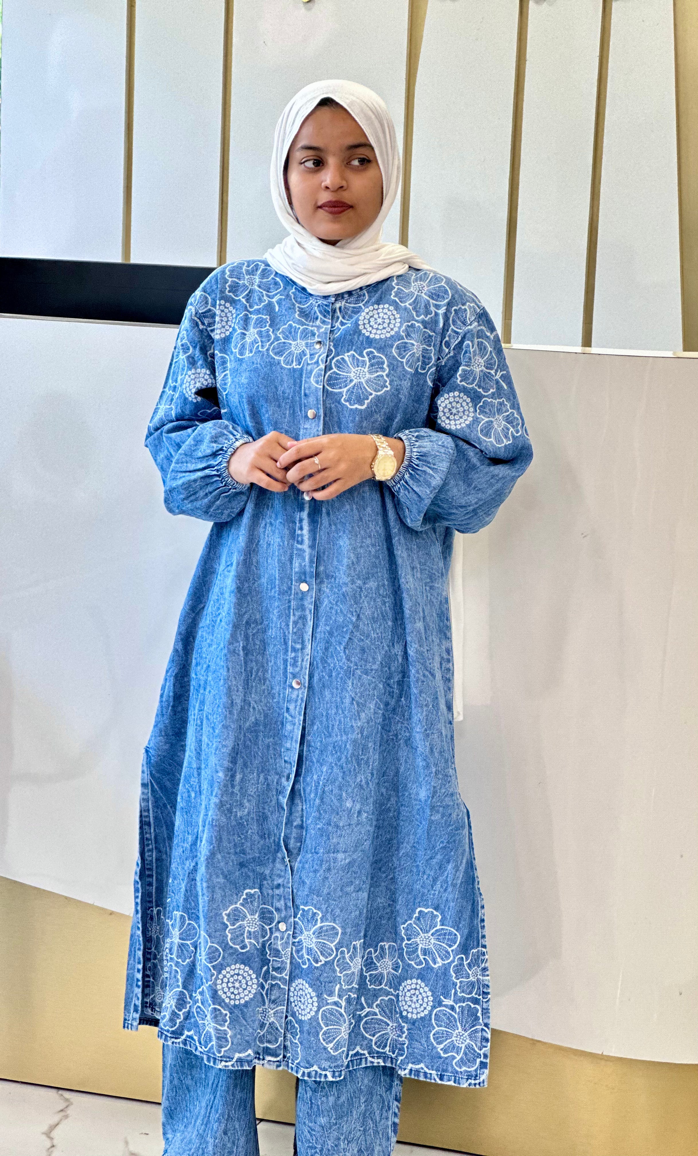 Denim Long Codset with Baggy Pants – XXL DLCXXL