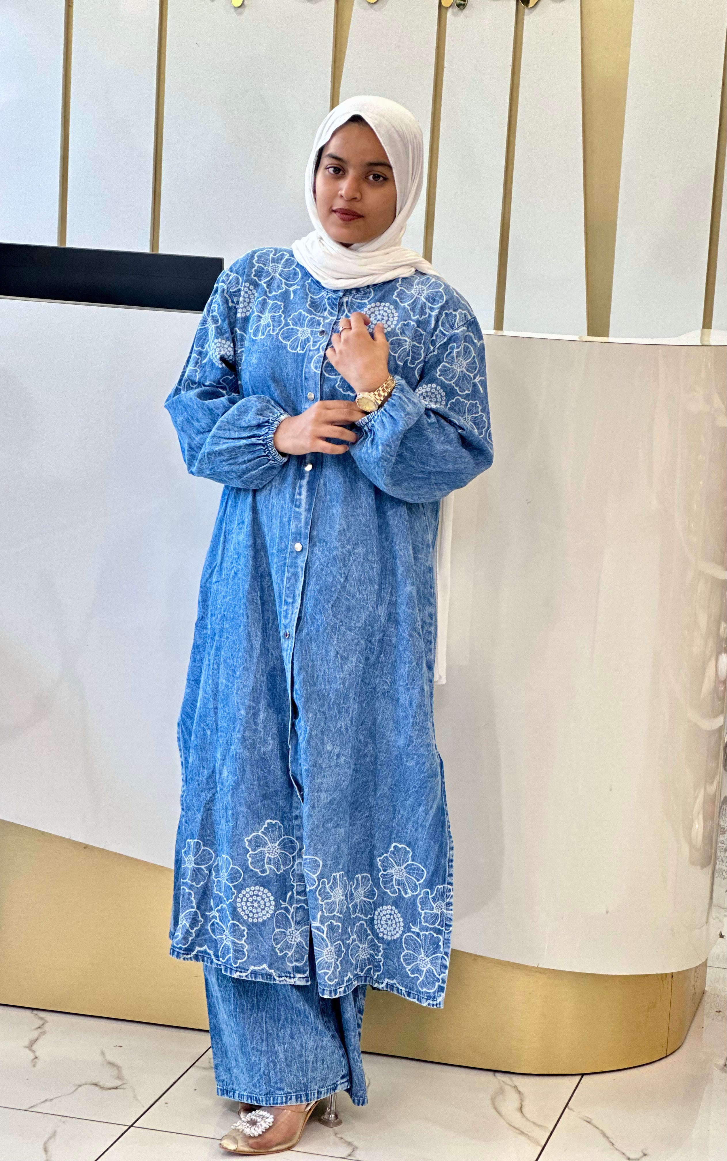 Denim Long Codset with Baggy Pants – XXL DLCXXL