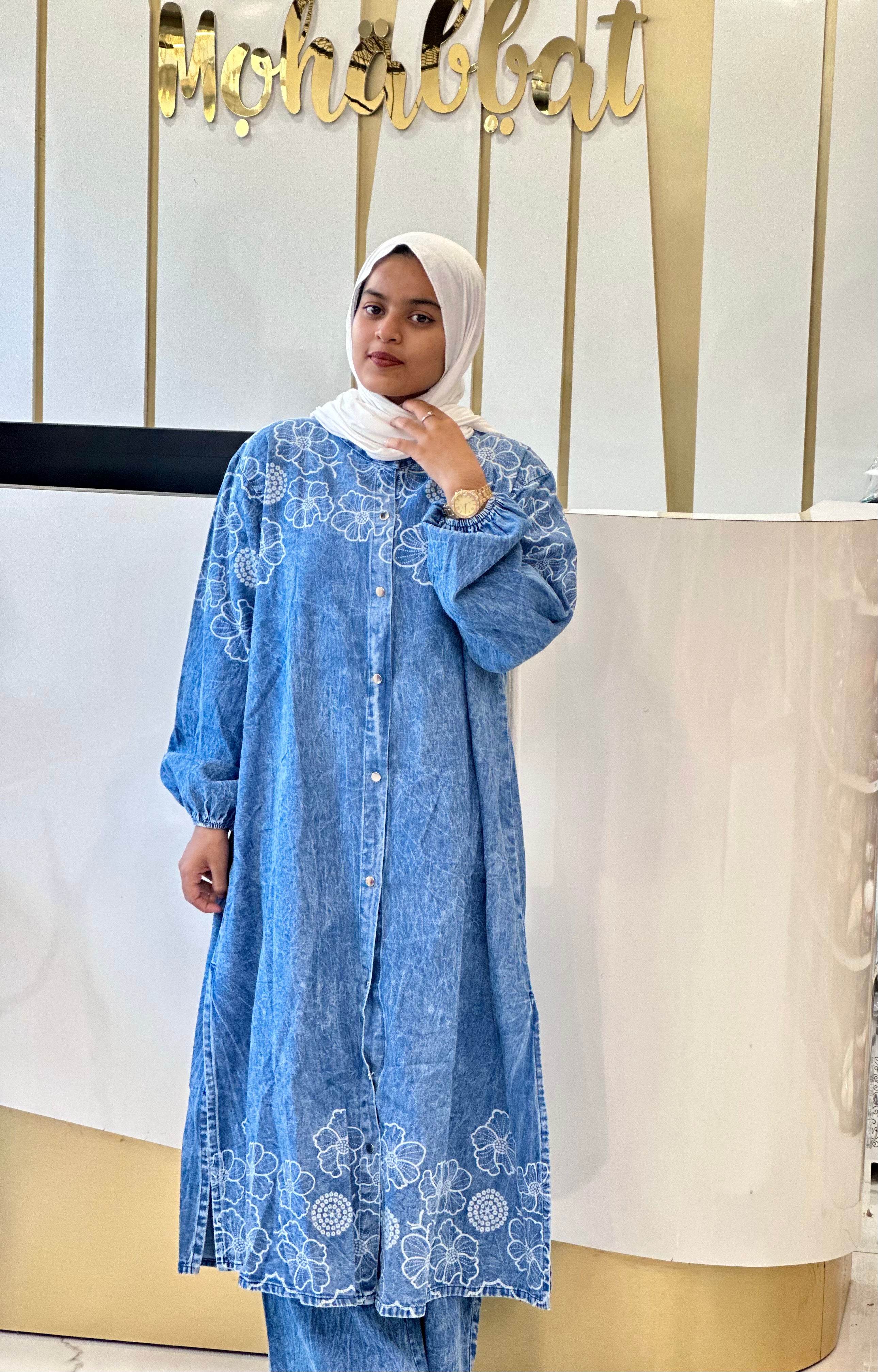 Denim Long Codset with Baggy Pants – XXL DLCXXL