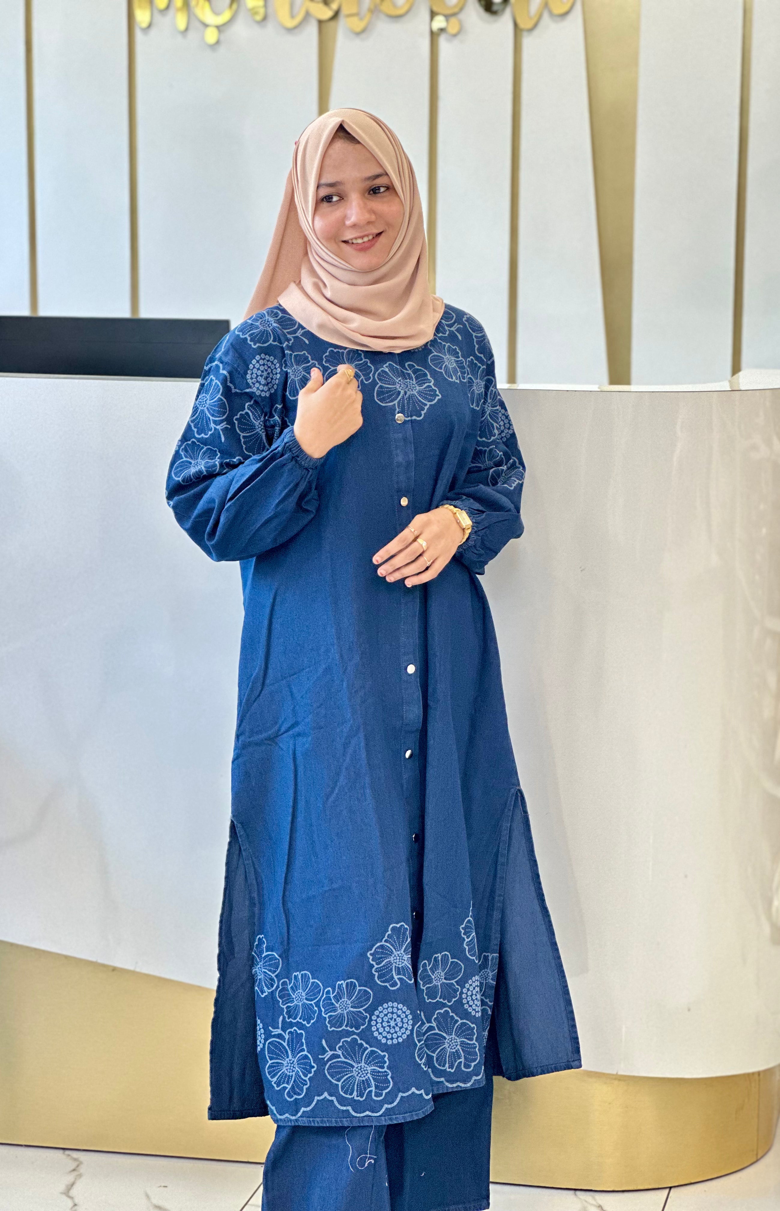 Denim Long Codset with Baggy Pants – XXL DLCXXL