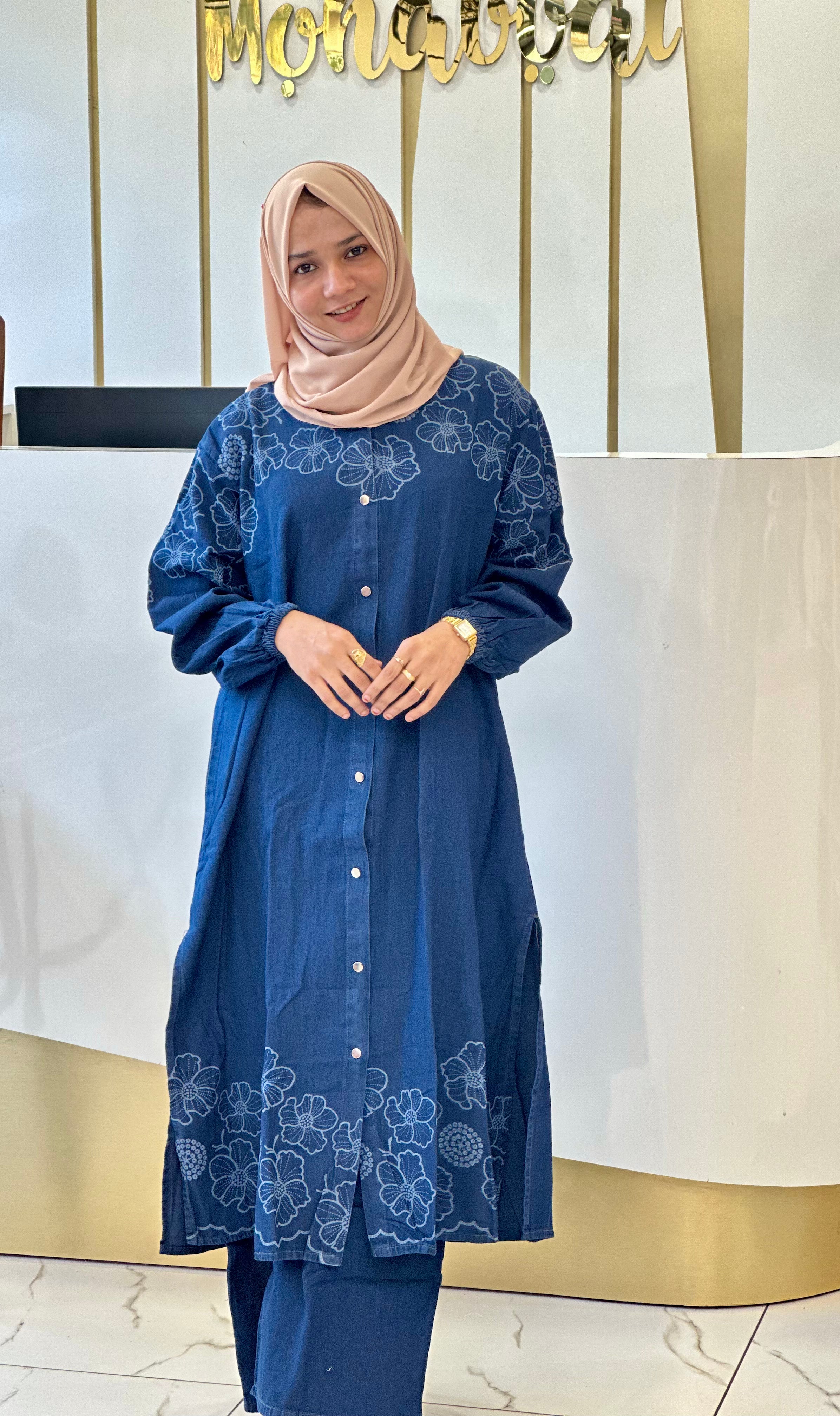 Denim Long Codset with Baggy Pants – XXL DLCXXL