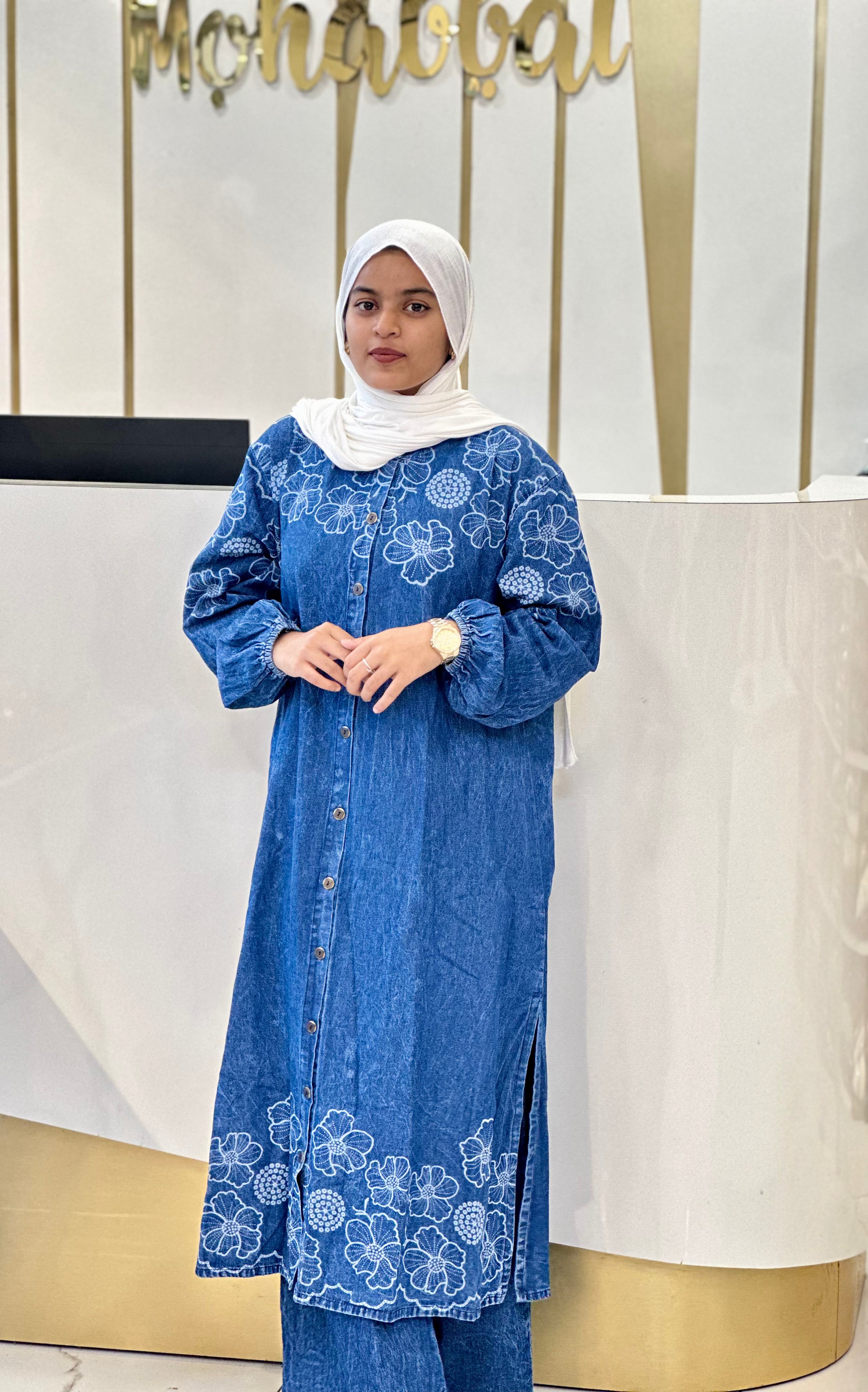 Denim Long Codset with Baggy Pants – XXL DLCXXL